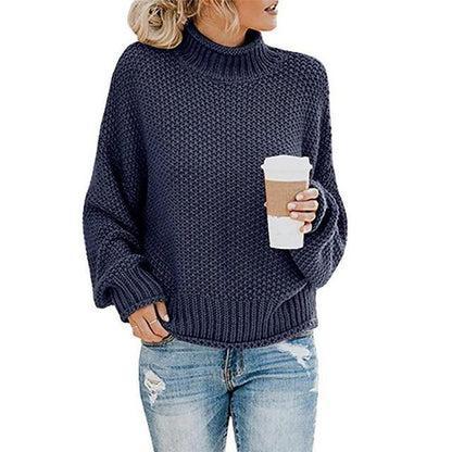 Warm Crew Neck Long Sleeve Sweater - Nocini