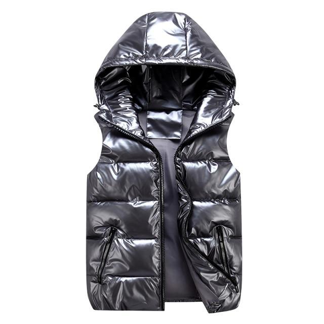 Quilted Mens Sleeveless Vest Jacket