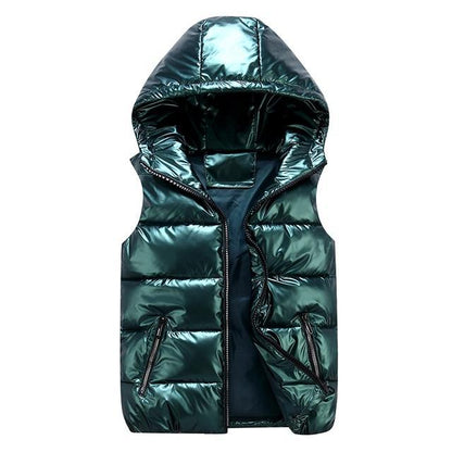Quilted Mens Sleeveless Vest Jacket