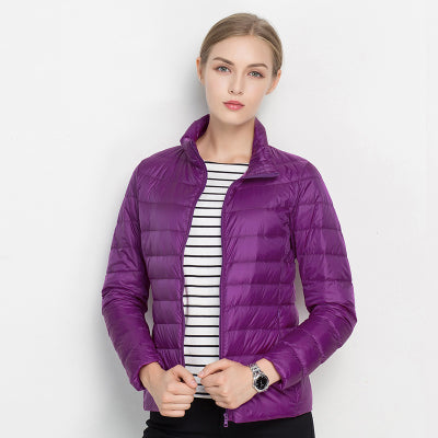 Women's Padded Coat - Waterproof Slim Fit Jacket