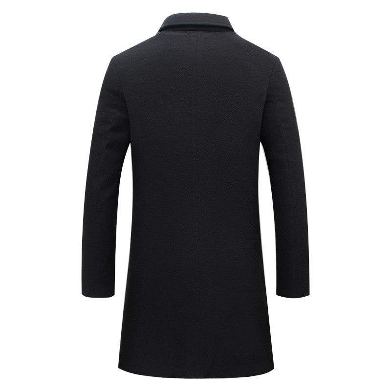 Warm Double Breasted Mens Coat
