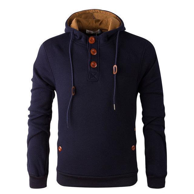 Casual Fleece Drawstring Hoodie Jacket