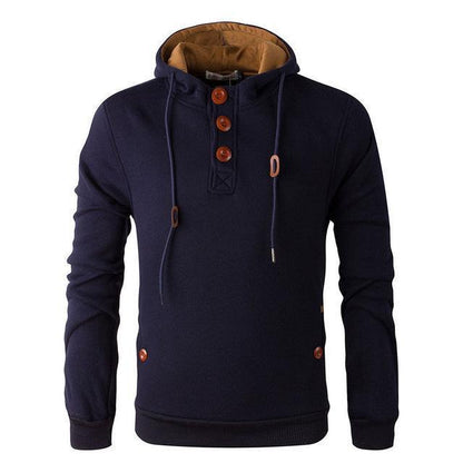 Casual Fleece Drawstring Hoodie Jacket