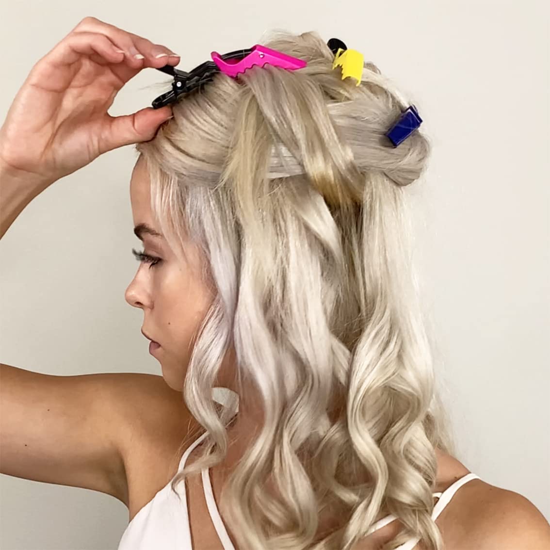 Professional Hair Styling Clips – 10-Pack-Set 1-Nora Luxe
