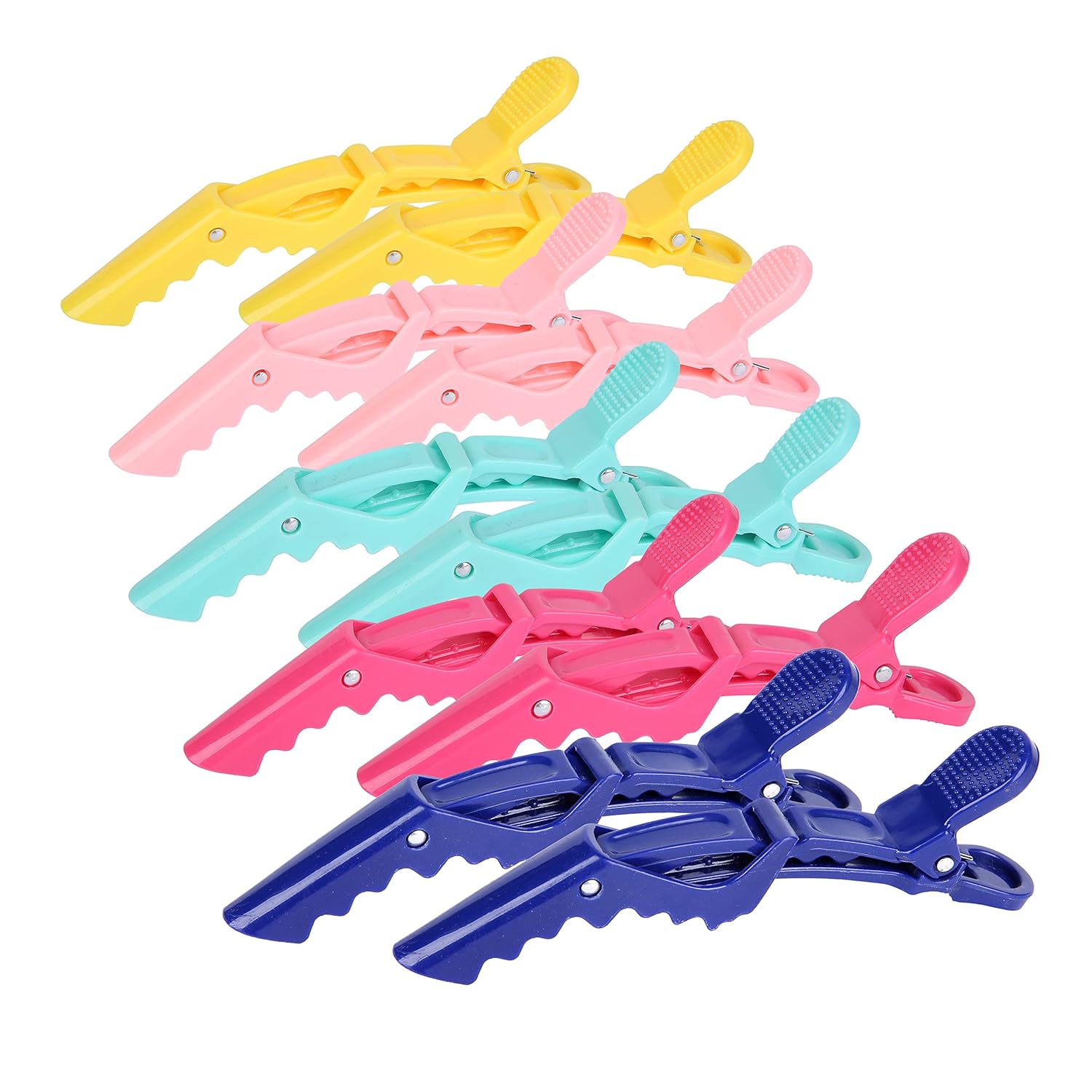 Professional Hair Styling Clips – 10-Pack-Set 6-Nora Luxe