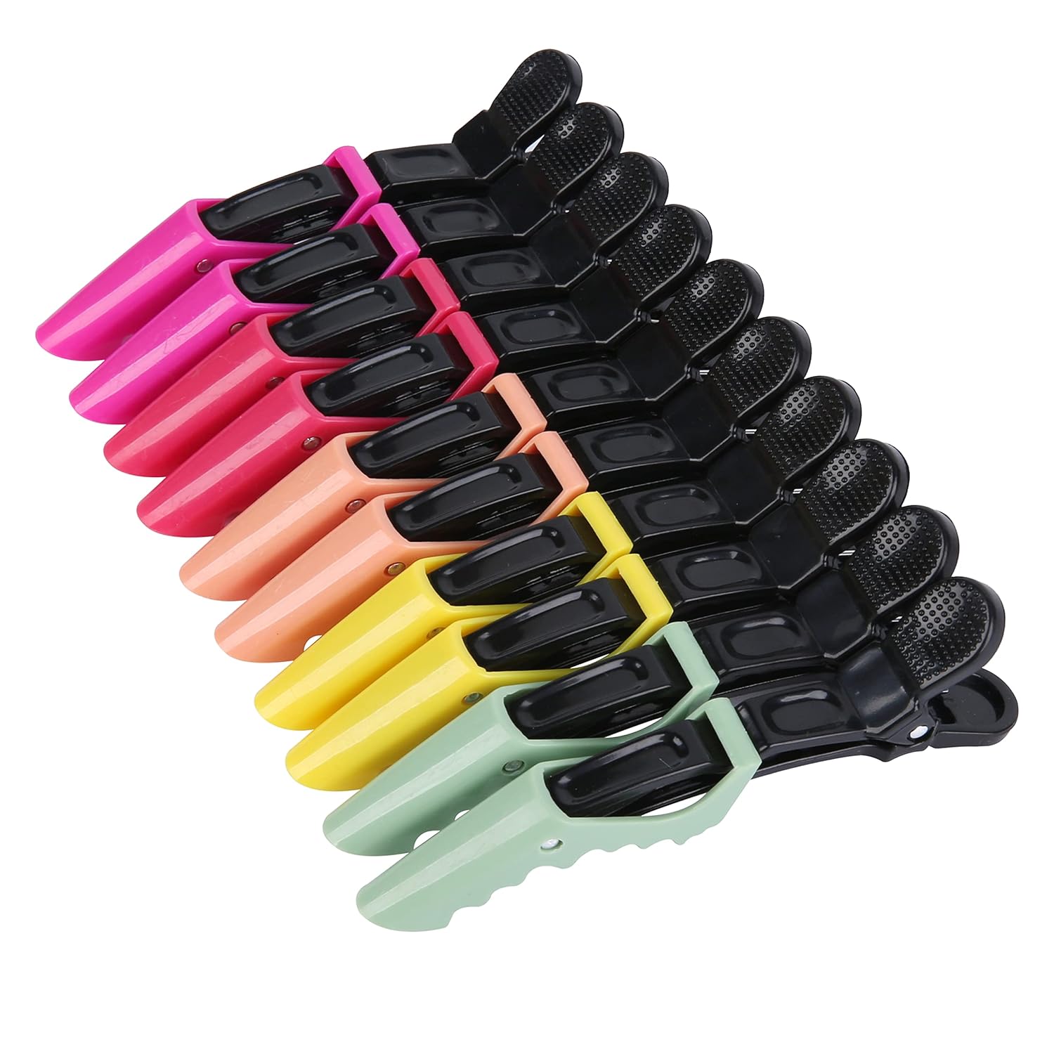 Professional Hair Styling Clips – 10-Pack-Set 8-Nora Luxe