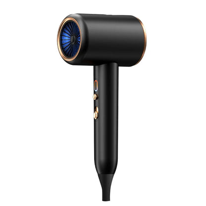 PROFESSIONAL HAIRDRYER 2400W WITH COLD AND HOT AIR - NEGATIVE IONS - POWERFUL HAIR DRYER FOR SALON RESULTS-Black-Nora Luxe