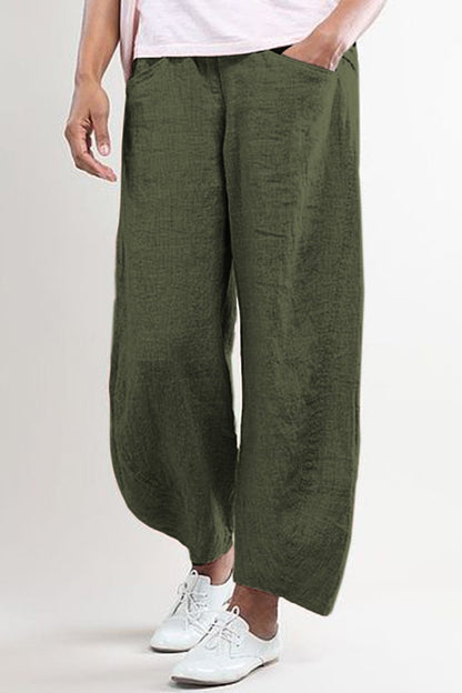 Comfortable Women's Full Length Pants with Pockets
