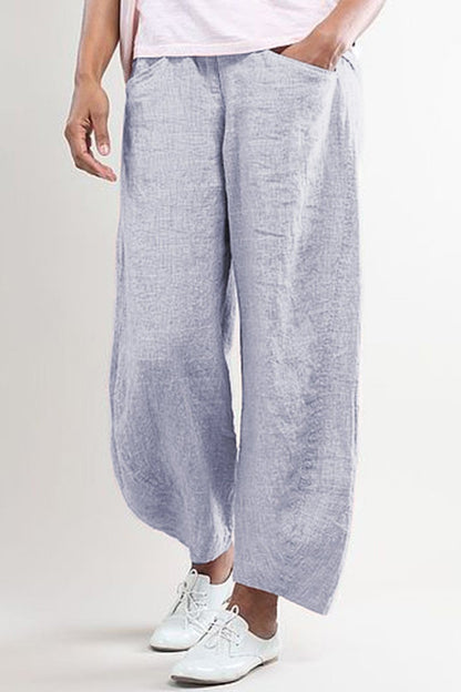 Comfortable Women's Full Length Pants with Pockets