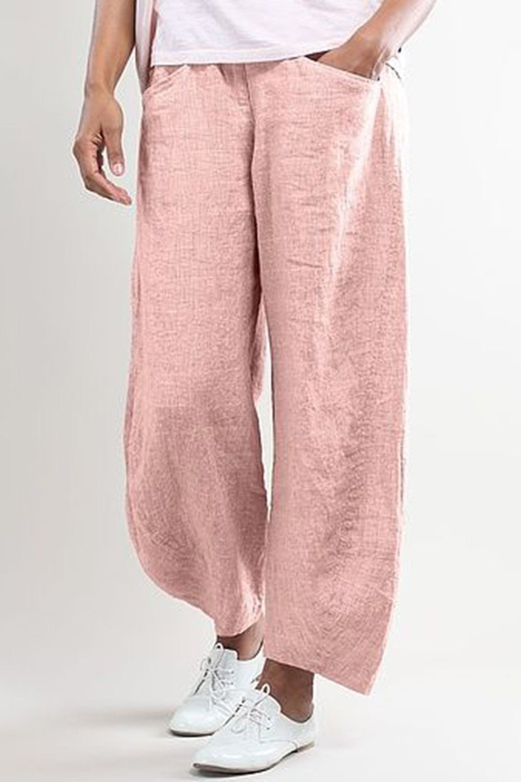 Comfortable Women's Full Length Pants with Pockets - Nocini