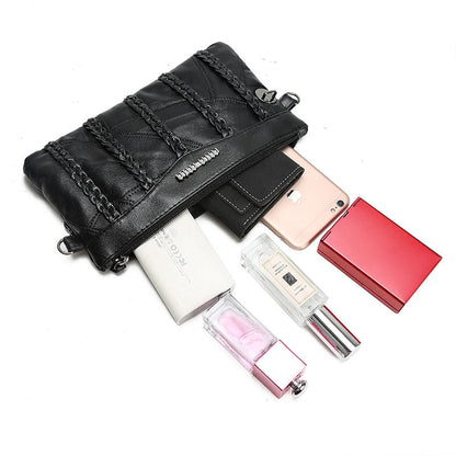 Fashionable Synthetic Crossbody Bag with Roomy Inside