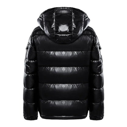 Warm Men's Padded Zip Up Hooded Jacket