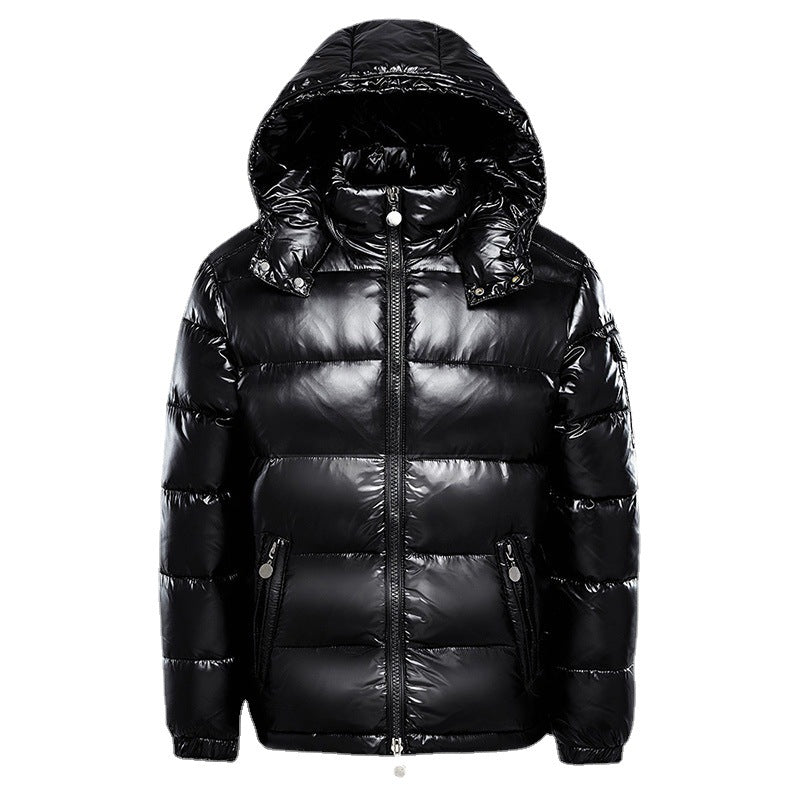 Warm Men's Padded Zip Up Hooded Jacket - Nocini