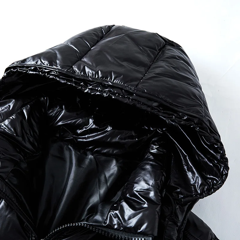 Warm Men's Padded Zip Up Hooded Jacket