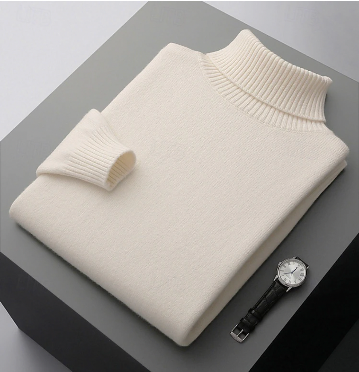 Classic Fit Crew Neck Knit Sweater