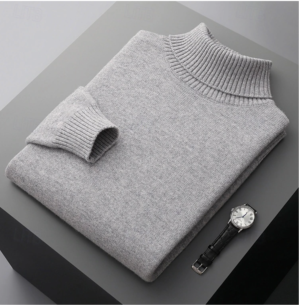 Classic Fit Crew Neck Knit Sweater