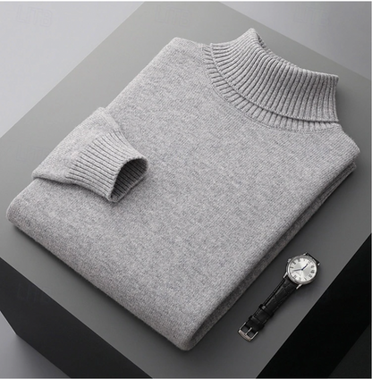 Classic Fit Crew Neck Knit Sweater