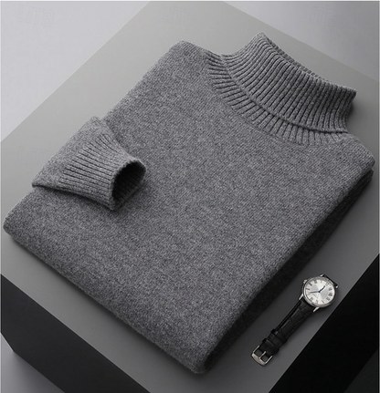 Classic Fit Crew Neck Knit Sweater