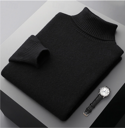 Classic Fit Crew Neck Knit Sweater