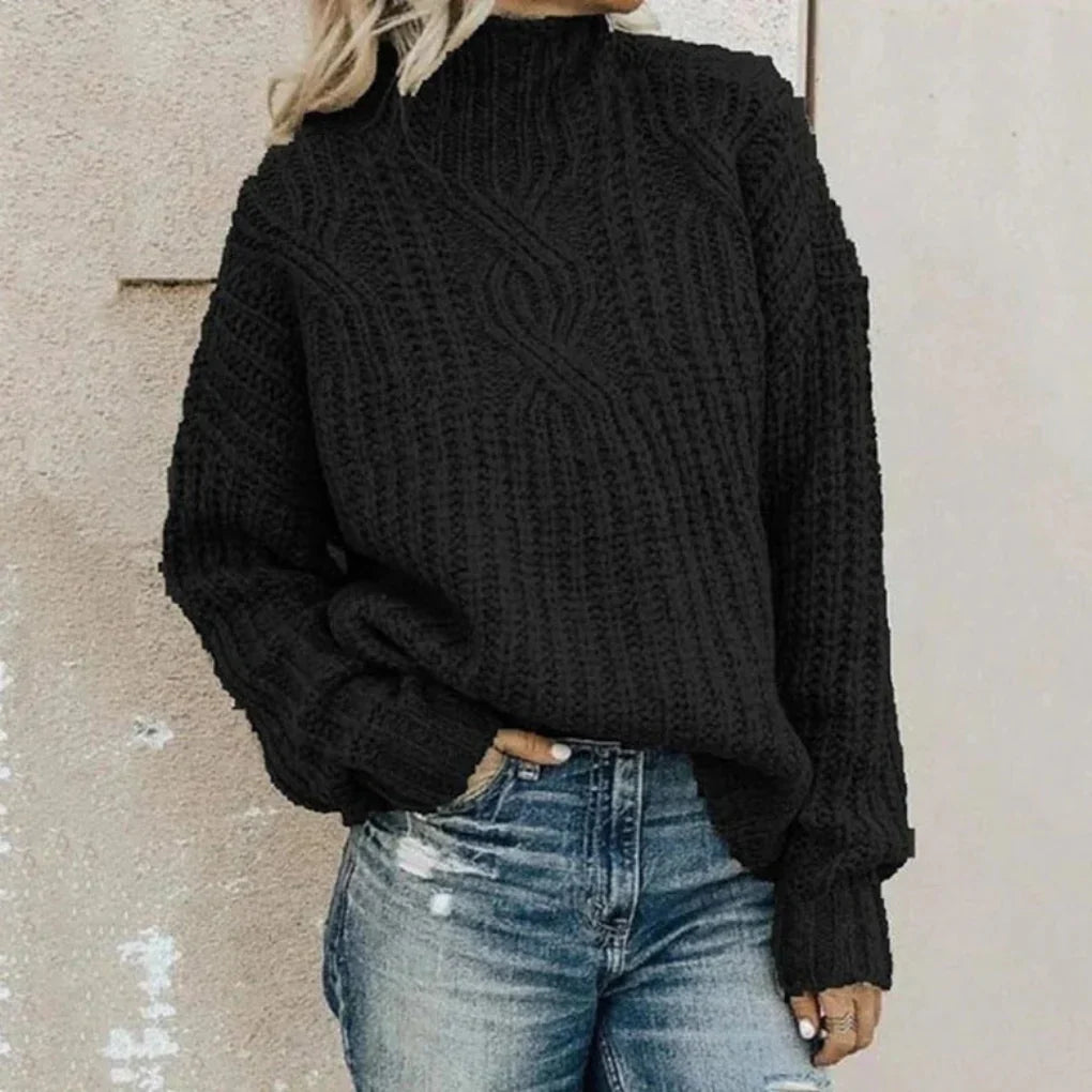 Classic Women's Soft Knit Sweater - Olytrend