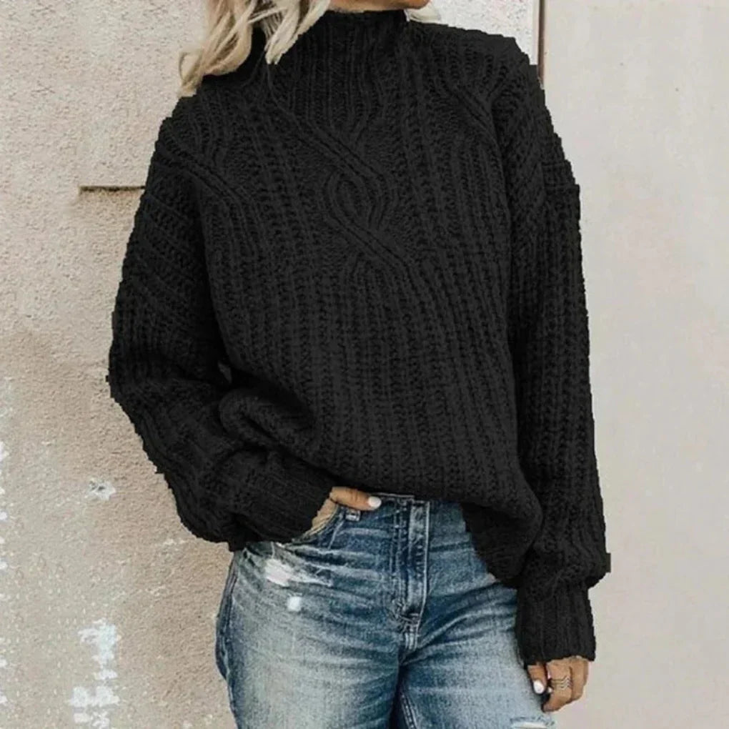 Classic Soft Knit Women's Sweater - Olytrend