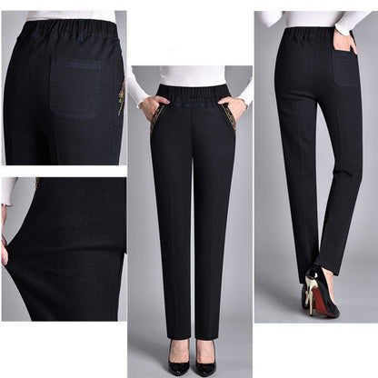 Push-up Jeans - Ella with warm inner lining and perfect fit!-Light blue (without lining)-XL-Nora Luxe