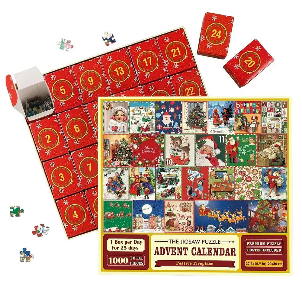Fun Daily Christmas Puzzle Calendar - Pexav