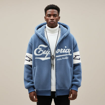 Hooded Zip-Up Jacket for Men 