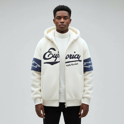 Men's Waterproof Hooded Zip Jacket - Olytrend