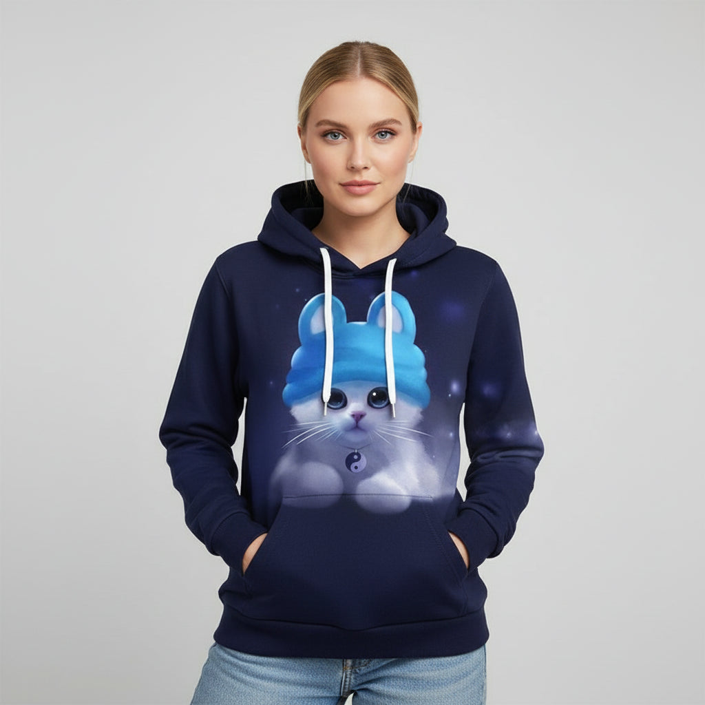 Trendy Female Graphic Sweatshirt - Olytrend