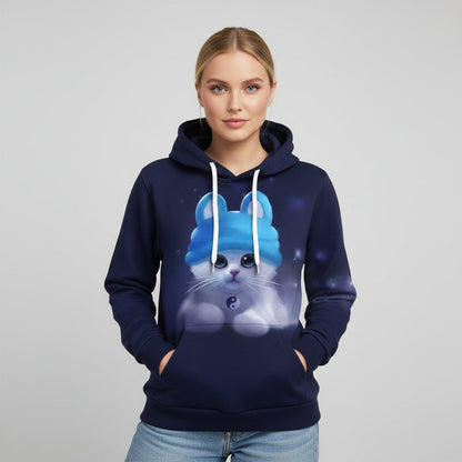 Trendy Female Graphic Sweatshirt - Olytrend