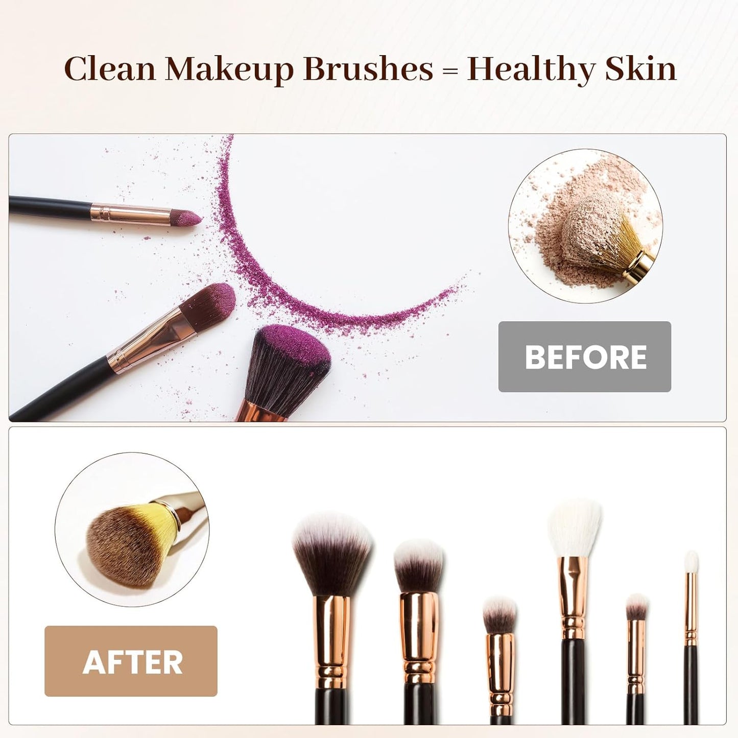 Quick Drying Electric Makeup Brush Cleaner – Clean & Ready to Use Immediately!-Black-Nora Luxe