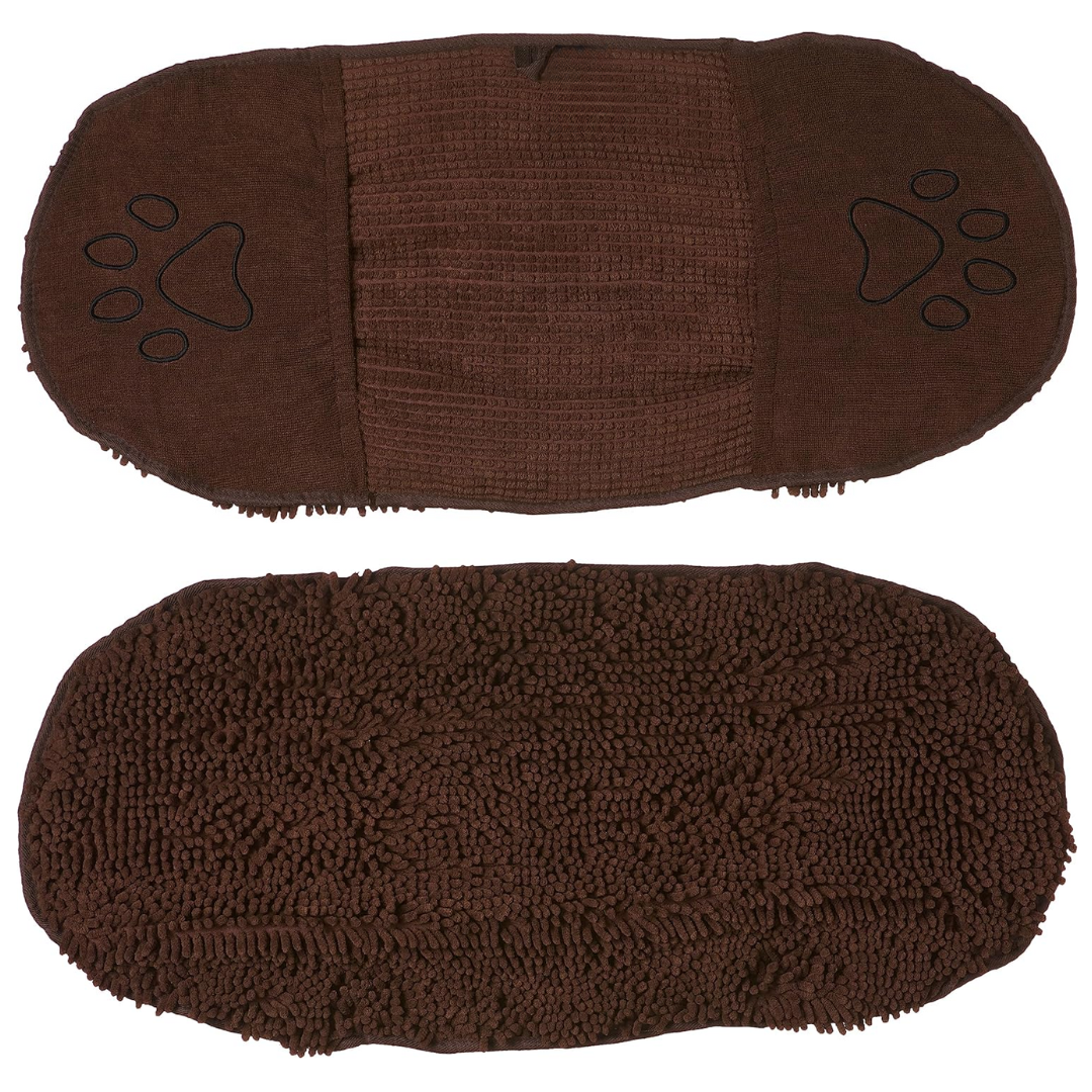 Quick-Drying Microfiber Dog Towel - Super Absorbent & Soft-Brown-Nora Luxe