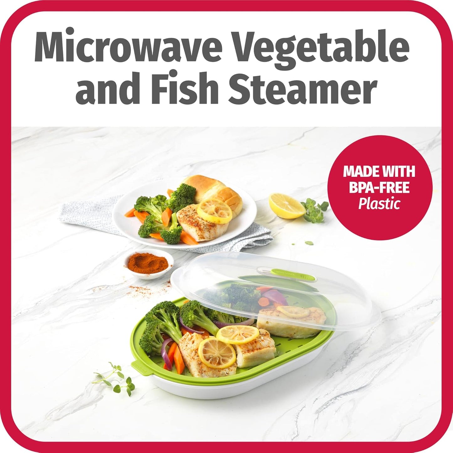 QuickSteam Magnetron Steamer-Nora Luxe