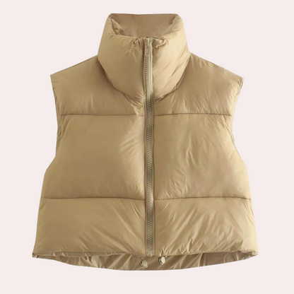 Padded Short Ladies Gilet Jacket - Pexav