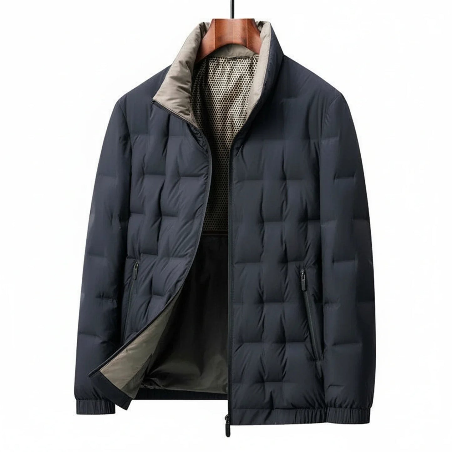 Warm Insulated Down Men's Winter Jacket