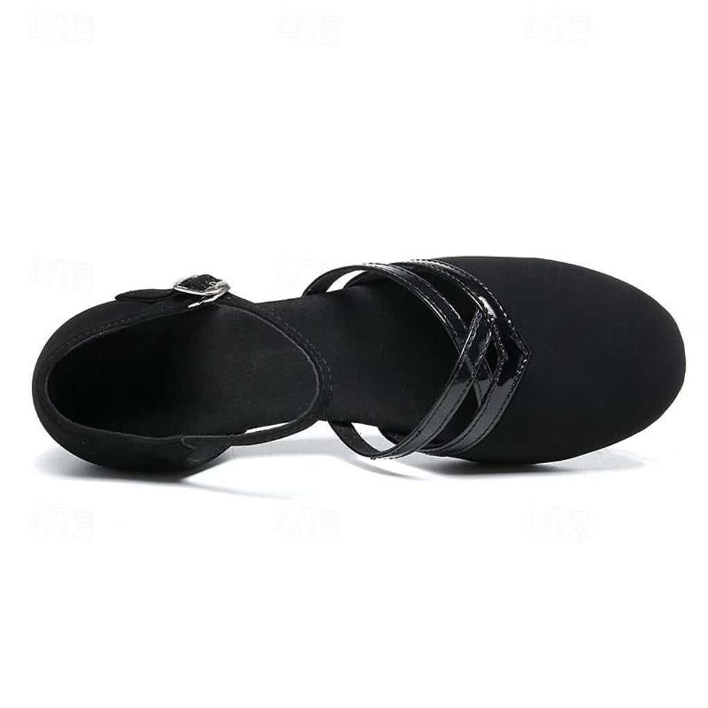 Girls' Sparkling Ballroom Dance Shoes