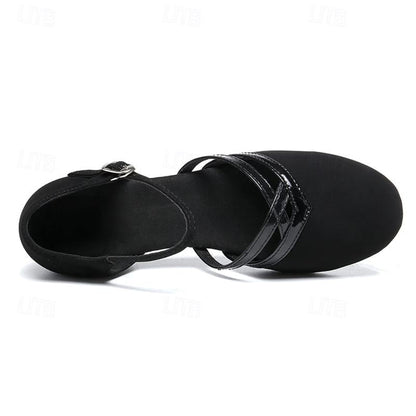 Girls' Sparkling Ballroom Dance Shoes