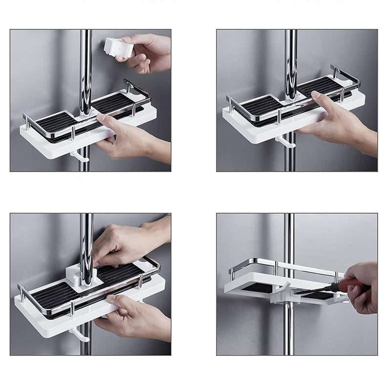 Compact Shower Rack - EasyOrganize-Nora Luxe