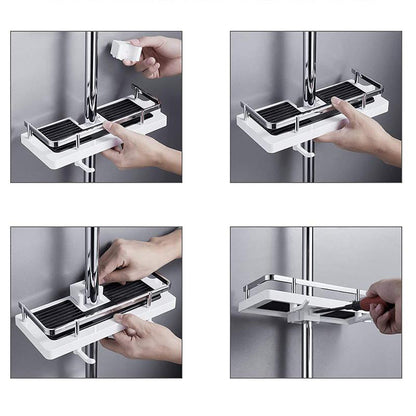 Compact Shower Rack - EasyOrganize-Nora Luxe