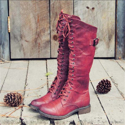 Tall Women's High Heel Knee High Boots