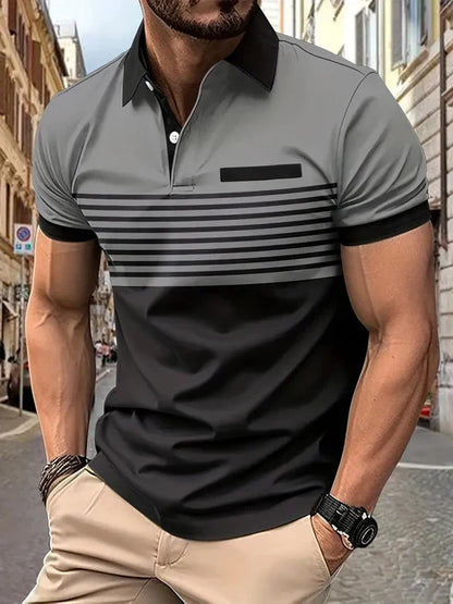 Classic Men's Polo Shirt Comfortable Casual Wear