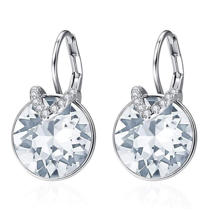 Radiant Earrings - Aveline-White-Nora Luxe