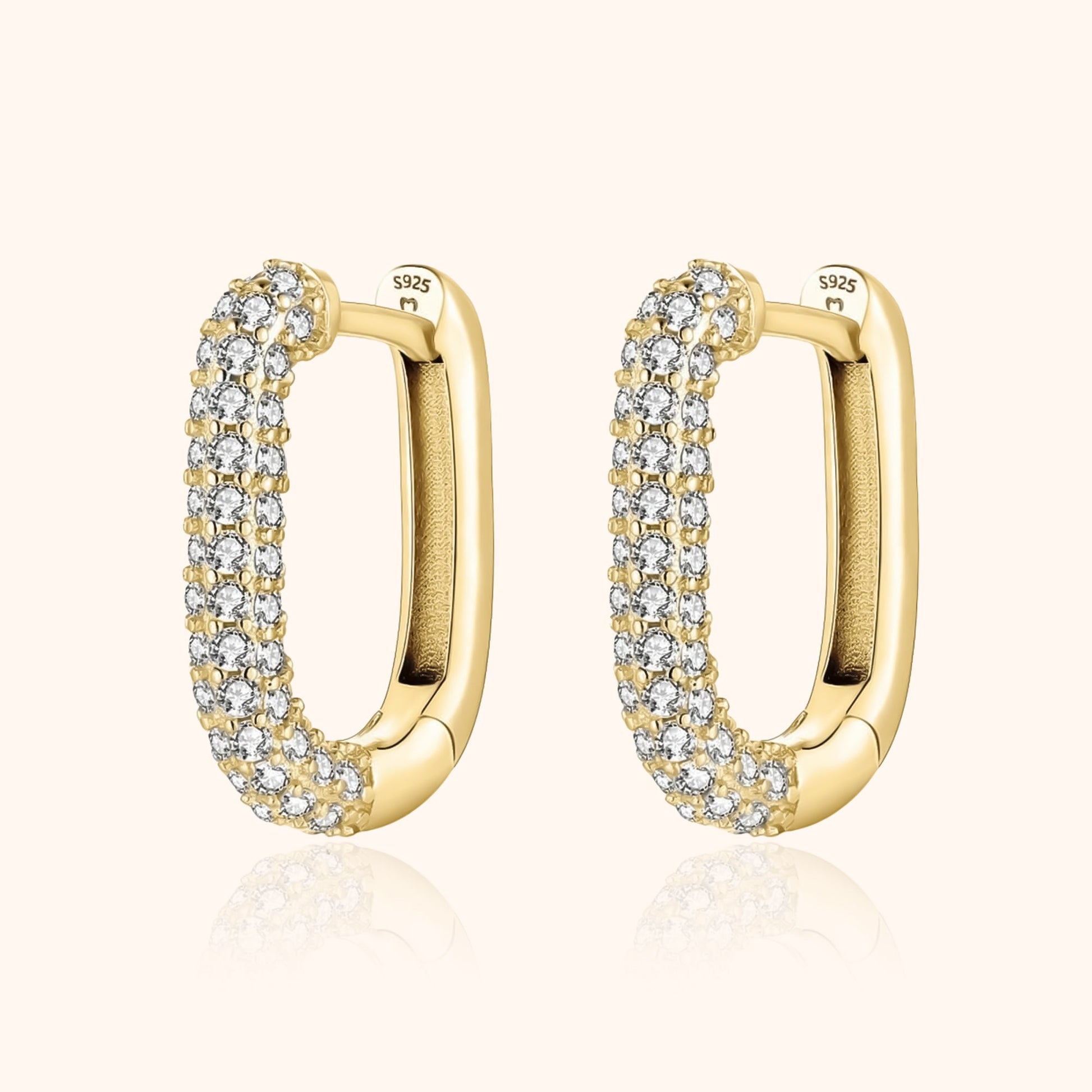 Radiant Earrings - Lucienne-Gold-Nora Luxe