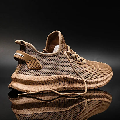 Lightweight Breathable Men's Mesh Sneakers - Olytrend