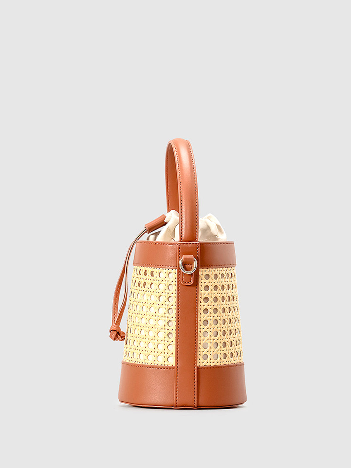 Natural Woven Boho Tote Bag
