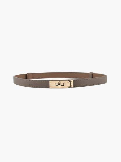 Leather Web Belt
