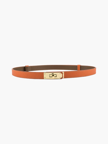Leather Web Belt