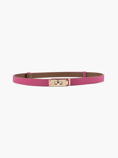 Leather Web Belt