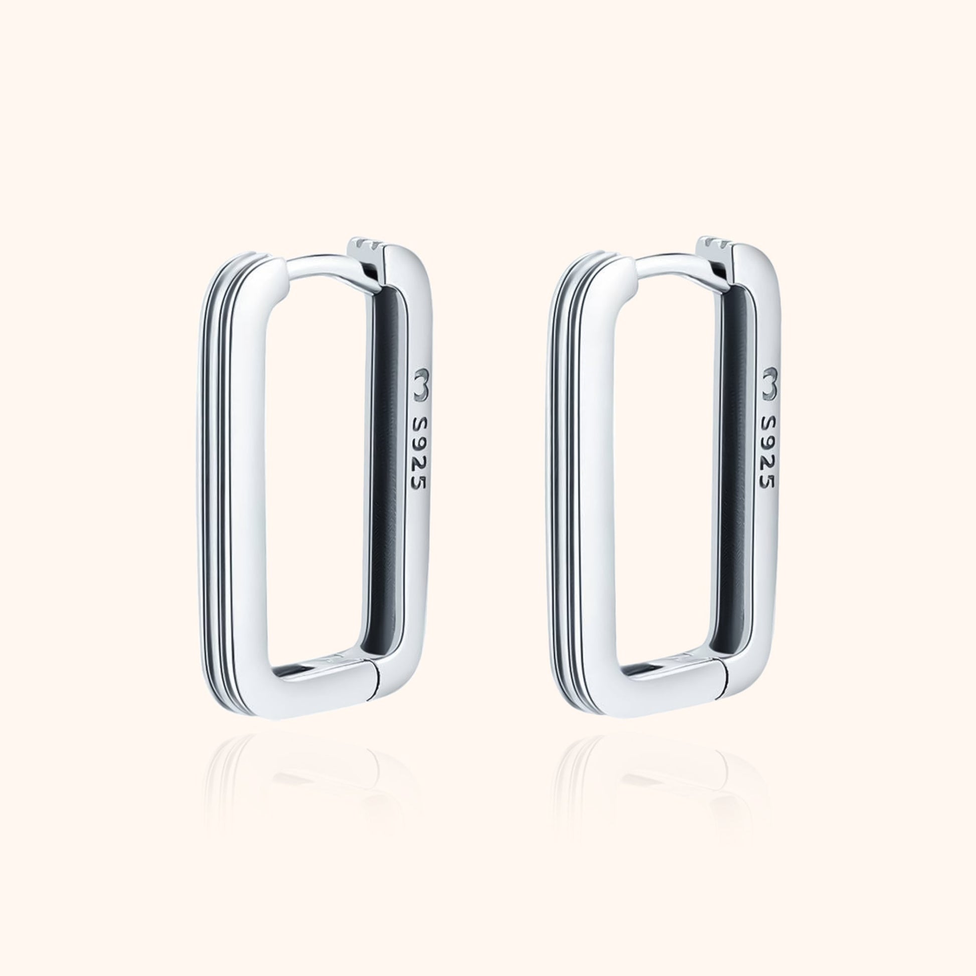 Simple Silver Clip On Earrings - Pexav